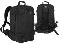 Dominator Urban Combat Plecak Męski Wojskowy "Defender" Laser Cut Czarny DOMINATOR URBAN COMBAT