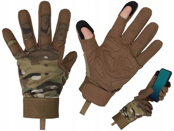 Dominator Urban Combat Rękawice Wojskowe Strzeleckie "Tactical" Dotykowe XL Multitarn - DOMINATOR URBAN COMBAT