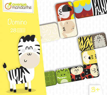 Domino Double, Zwierzęta i Tekstury, gra, Avenue Mandarine - Avenue Mandarine
