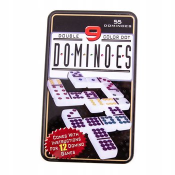 Domino Dziewiątkowe 55El. gra logiczna Midex - Midex