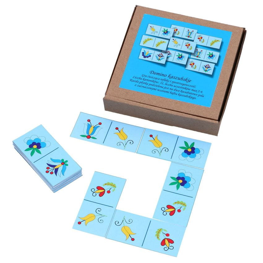 Domino kaszubskie - wersja podstawowa, gra edukacyjna, Czec