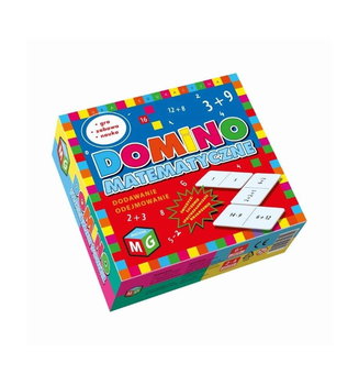 Domino Matematyczne Dodawanie i odejmowanie, gra eduacyjna, Multigra - MULTIGRA