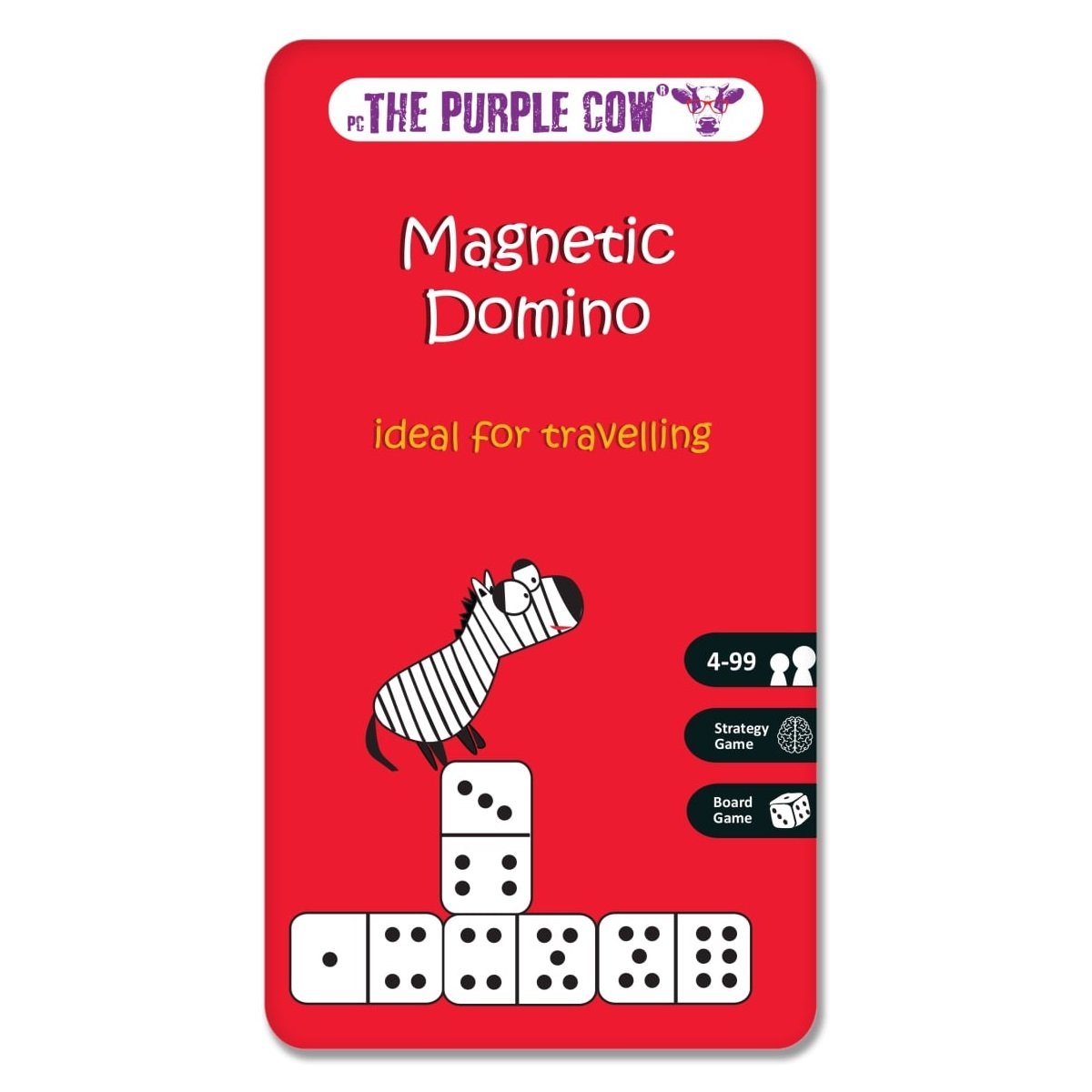 Domino, podróżna gra magnetyczna, The Purple Cow, gra planszowa