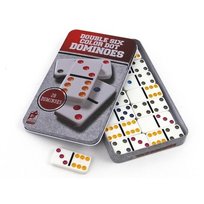 Domino w metalowym pudełku, gra, Adar, gra planszowa Adar