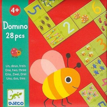 Domino z liczbami, gra logiczna, Djeco - Djeco