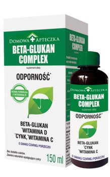 Domowa Apteczka, Beta-glukan Complex, Suplement diety, 150 ml - Domowa Apteczka