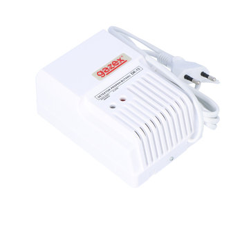Domowy detektor propan-butanu DK-15 propan-butan, alarm 15% DGW, wyj.do syreny zewn., sensor p-p, zasilanie 230V (do użytku domowego) - GAZEX