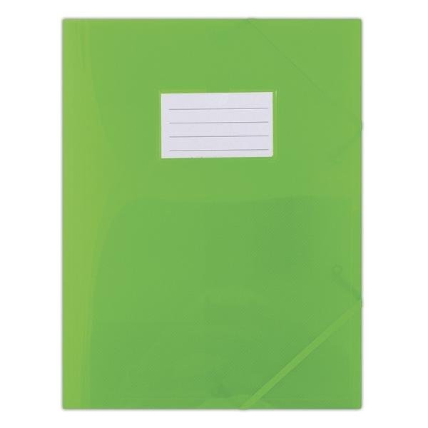 Zdjęcia - Teczka / pudełko Format Donau, teczka z gumką,  A4, zielona 