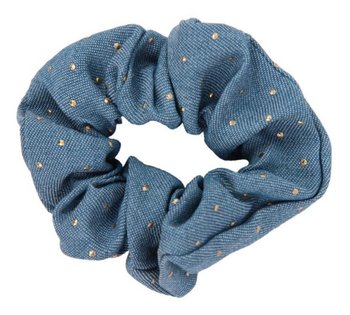 Donegal, Gumka Scrunchie denim FA-5868, 1 szt. - Donegal