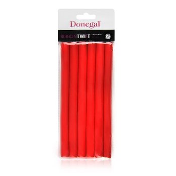 Donegal, wałki do włosów Ribbon Twist, 6 szt - Donegal