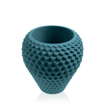 Donica Cone Dark Turquoise Poli 10 cm - Inny producent