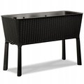 Donica duża Easy Grow, antracytowa, 49,3x114x75,7 cm, 120 l - Keter