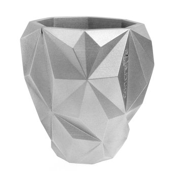 Donica Geometric 13cm Śilver - YouArtMe sp. z o.o.