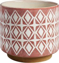 Doniczka Ceramiczna Donica Osłona Kwietnik 16 cm Okrągła CYLINDER GEOMETRYCZNA