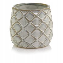 Doniczka Ceramiczna Na Kwiaty 11,5 Cm Beżowa