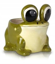 Doniczka ceramiczna ŻABA pojemnik żaba wysokość 9 cm