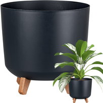 Doniczka Gracja tubus antracyt