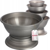 Doniczka Misa Miska Do Chryzantem 22 cm Grafit