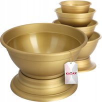 Doniczka Misa Miska Do Chryzantem 26 cm Złota