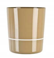 Doniczka Na Kwiaty Dwuczęściowa Beżowa 25cm