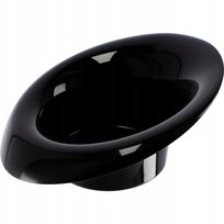 Doniczka Osłonka Ikebana Kompozycja Czarna 12 cm