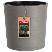 Doniczka Osłonka Na Kwiaty Ekologiczna Szara 30cm