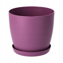 Doniczka Osłonka Na Kwiaty Podstawka fiolet 16cm