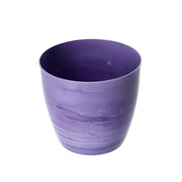 Doniczka Osłonka Na Kwiaty Rośliny fioletowa 18 cm