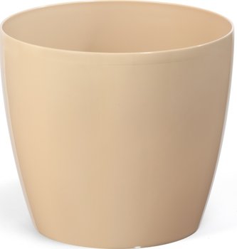 Doniczka osłonka plastikowa cappuccino 18 cm Magnolia - Lamela