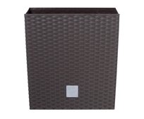 Doniczka PROSPERPLAST Rato low, umbra, 20,2x20x20 cm