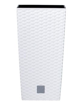 Doniczka PROSPERPLAST Bowl Sandy wisząca, biała, 29 cm, 3,9 cm -  PROSPERPLAST | Sklep | Übertöpfe