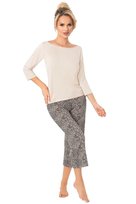 Donna Piżama Omari 3/4 XL Beżowy Donna