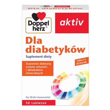 Doppelherz aktiv Dla diabetyków, suplement diety 30 tabletek - Doppelherz