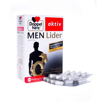 Doppelherz aktiv MEN Lider, suplement diety, 60 kapsułek - Queisser Pharma