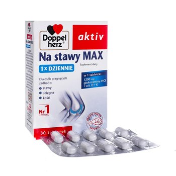 Doppelherz Aktiv Na stawy MAX 1 x dziennie, suplement diety , 30 tabletek - Doppelherz