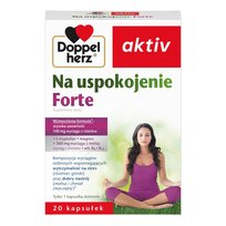 Doppelherz Aktiv Na Uspokojenie Forte, 20 Kapsułek Doppelherz