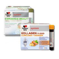 Doppelherz® system CERAMIDE BEAUTY + KOLLAGEN 11.000 KURKUMA + IMBIR ZESTAW