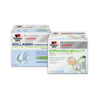 Doppelherz® system CERAMIDE BEAUTY +  KOLLAGEN 11.000 PLUS 2x30 amp. ZESTAW