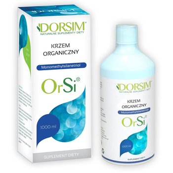 Dorsim, krzem organiczny w płynie Monomethylsilanetriol, 1000 ml Suplement diety - Dorsim