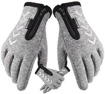 Dotykowe Rękawiczki Zimowe Ocieplane Odblaskowe - Edibazzar