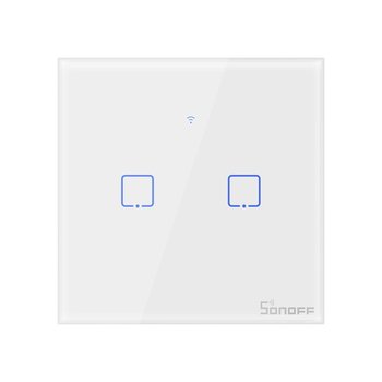 Dotykowy włącznik światła WiFi Sonoff T0 EU TX (2-kanałowy) - Sonoff