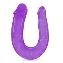 DOUBLE TROUBLE DOUBLE HEAD DILDO CRUSHIOUS PURPLE Admiranda