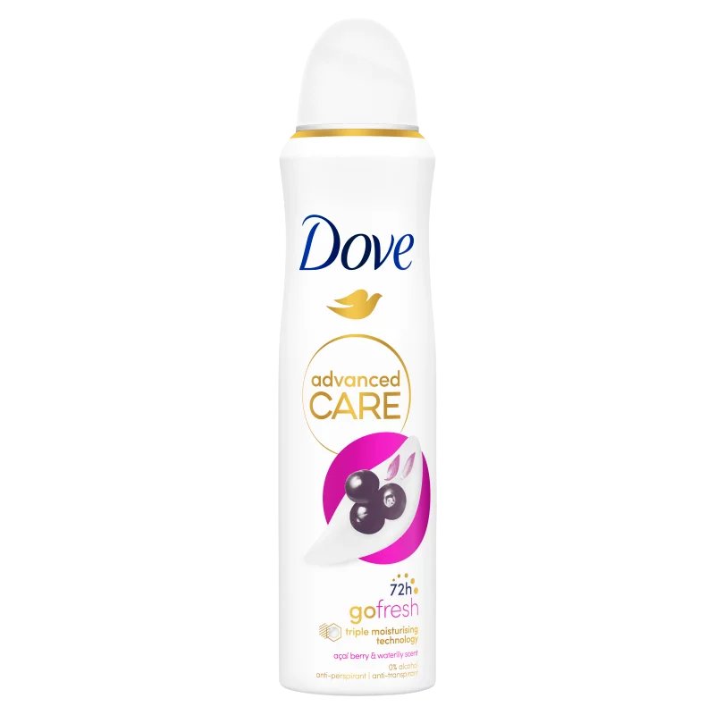 Empik Dove Advanced Care Acai Berry & Waterlily Scent 72H Antyperspirant Spray Damski 150ML