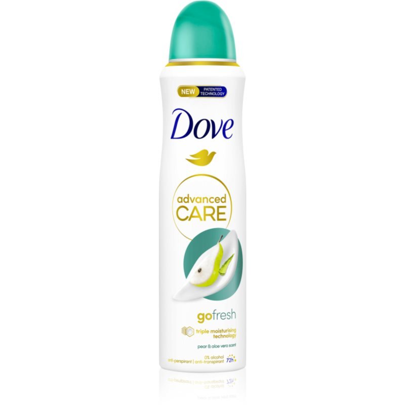 Empik Dove Advanced Care Antiperspirant antyperspirant w sprayu 72 godz. Pear & Aloe 150 ml