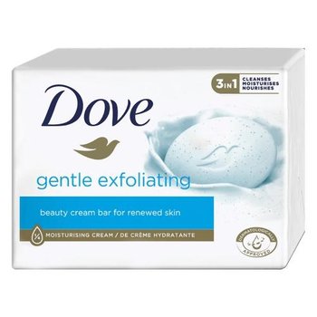 DOVE Gentle Exfoliating Kremowa kostka myjąca z mikrogranulkami, 90 g - Dove