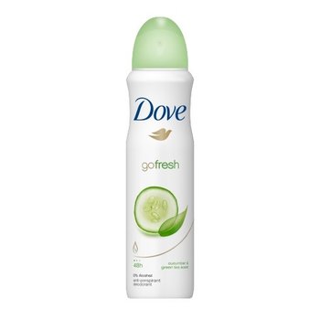 Dove, Go Fresh Cucumber&Green Tea, antyperspirant w aerozolu, 250 ml - Dove