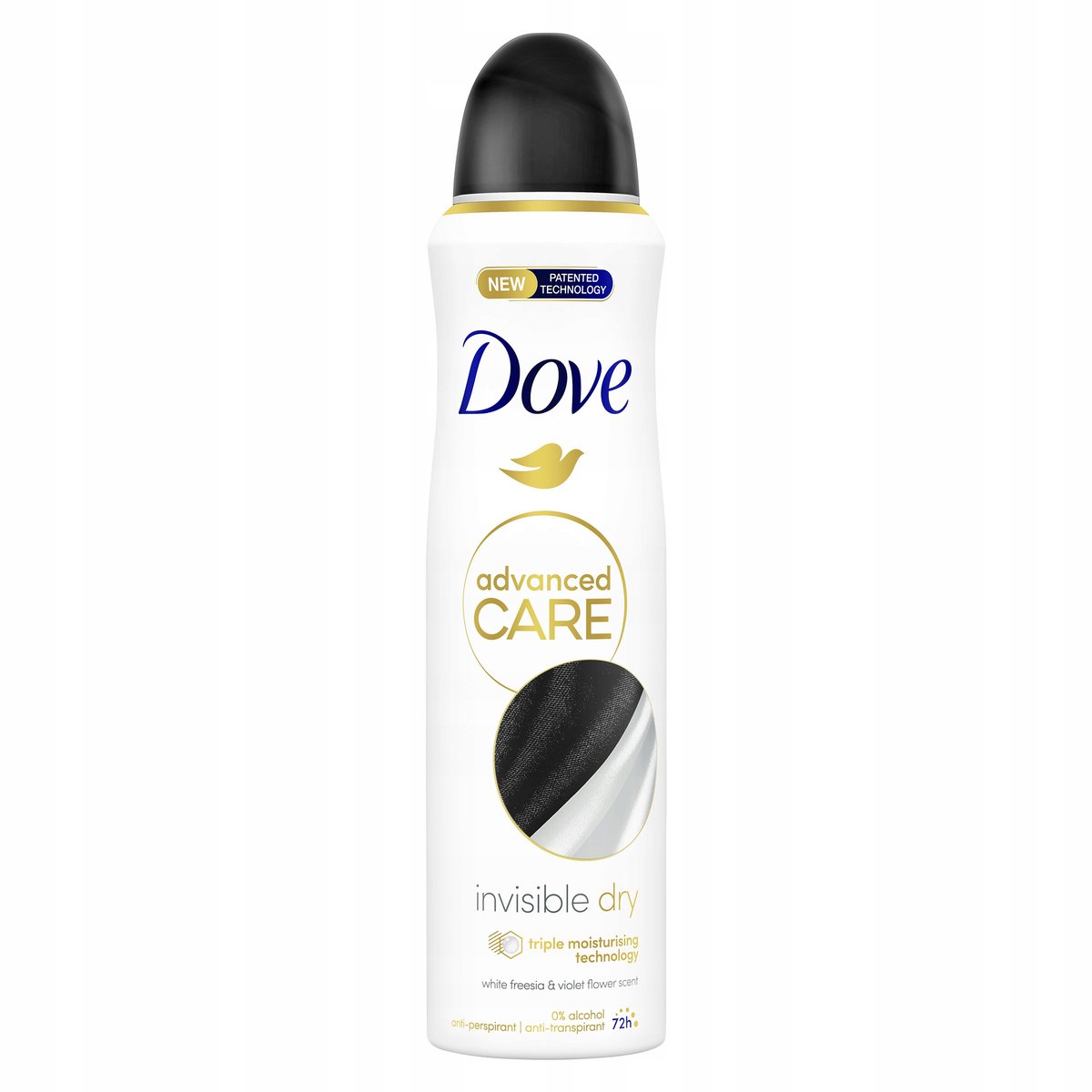 Empik Dove Invisible Dry Antyperspirant Spray Dezodorant bez białych plam 150ml
