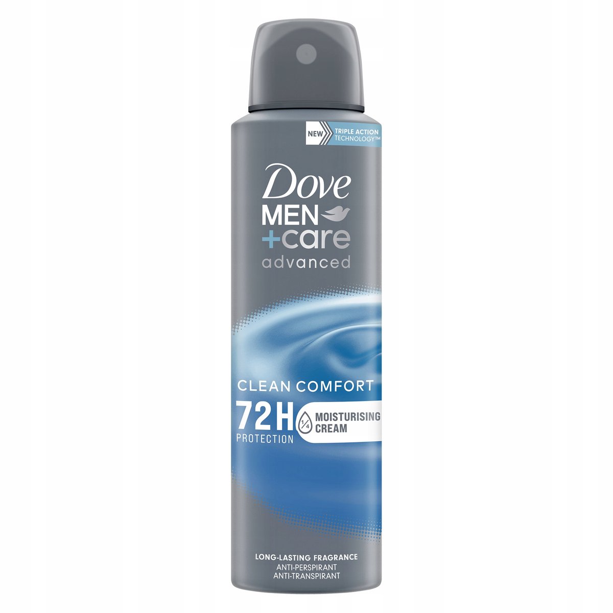 Empik Dove Men + Care Antyperspirant dla Mężczyzn w Sprayu Clean Comfort 150ml