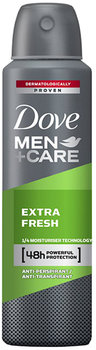 Dove, Men+Care Extra Fresh, antyperspirant w spray'u, 150 ml - Dove