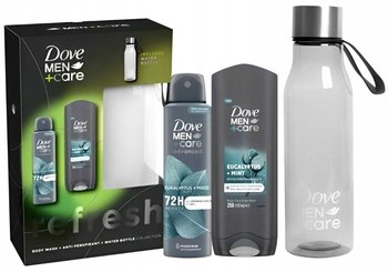 Dove Men Refresh Zestaw Kosmetyków Dla Mężczyzn Żel + Dezodorant + Butelka - Dove